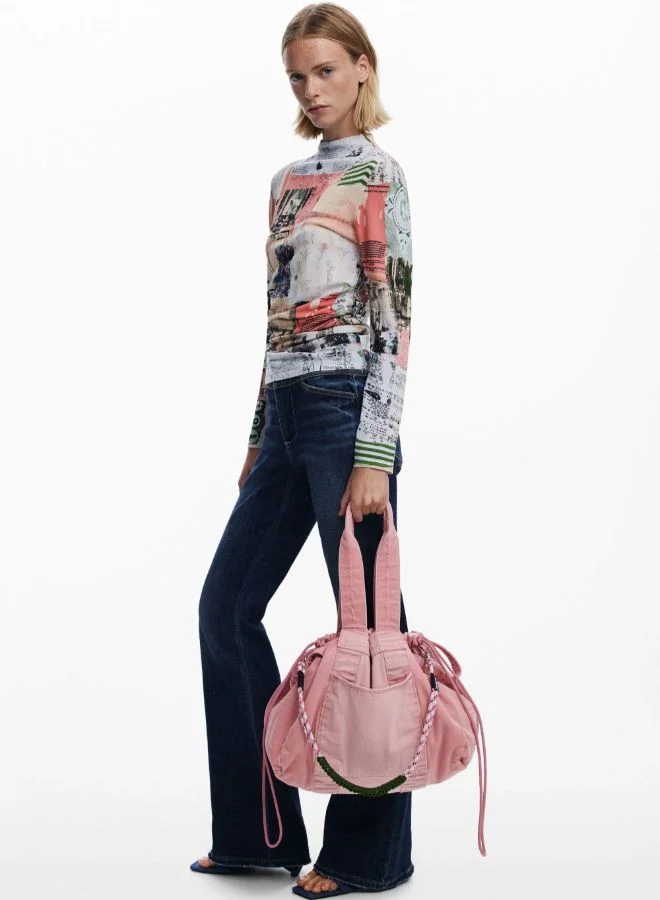 ديسيجوال حقيبة كبيرة مع جيوب